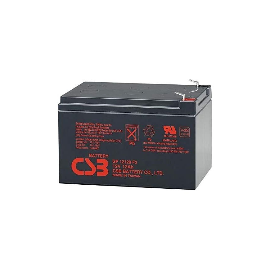 CSB akumuliatorius GP12120F2 12V 12Ah – 3