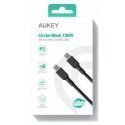 Aukey Cb-scc102 silicone cable usb c - usb c | 1.8 m | 5a | 100wpd | 20 years