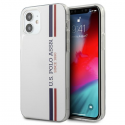 Dėklas US Polo Assn US Polo USHCP12SPCUSSWH iPhone 12 mini 5,4 colių balta / balta Trispalvė kolekcija Dėklas US Polo Assn US Polo USHCP12SPCUSSWH iPhone 12 mini 5,4 colių balta / balta Trispalvė kolekcija