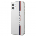 Dėklas US Polo Assn US Polo USHCP12SPCUSSWH iPhone 12 mini 5,4 colių balta / balta Trispalvė kolekcija Dėklas US Polo Assn US Polo USHCP12SPCUSSWH iPhone 12 mini 5,4 colių balta / balta Trispalvė kolekcija