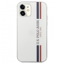 Dėklas US Polo Assn US Polo USHCP12SPCUSSWH iPhone 12 mini 5,4 colių balta / balta Trispalvė kolekcija Dėklas US Polo Assn US Polo USHCP12SPCUSSWH iPhone 12 mini 5,4 colių balta / balta Trispalvė kolekcija