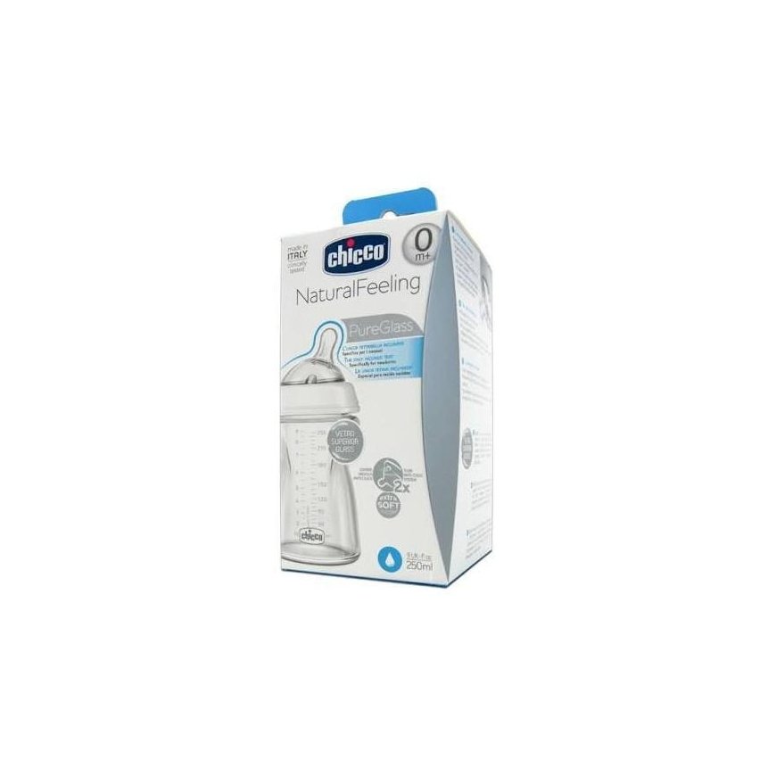 Chicco 153466 Bottle SZKLANA NF 250 ML 0 + – 3