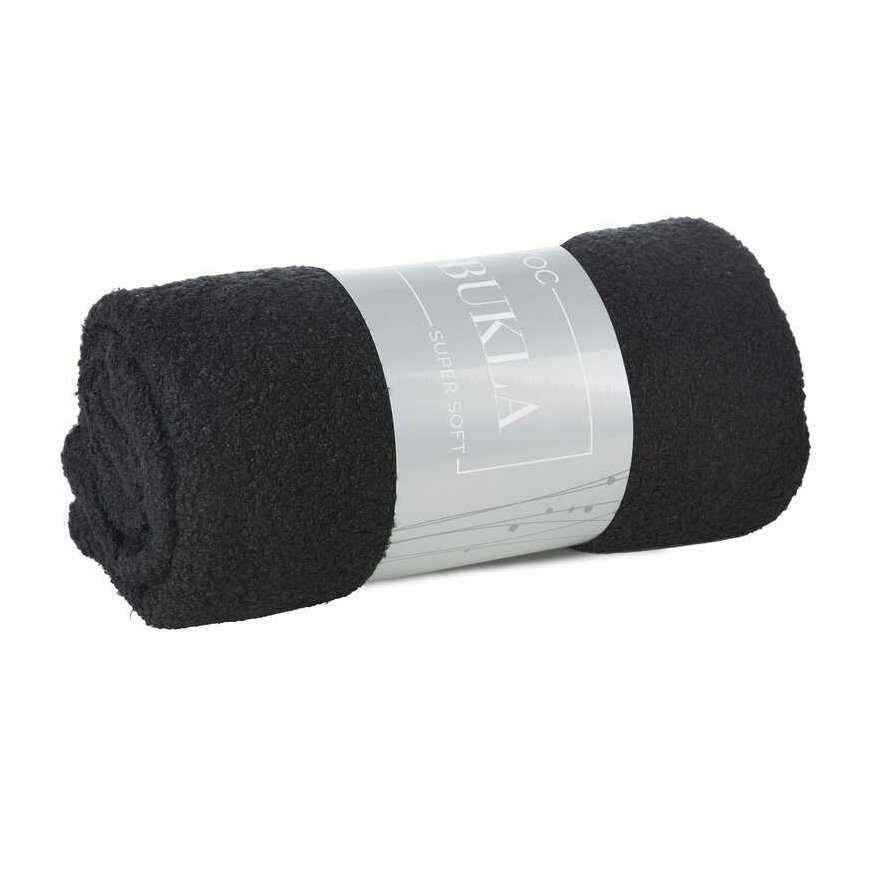 Eurocurtains BLANKET/BUKLA/BLACK 150X200 BLACK – 2