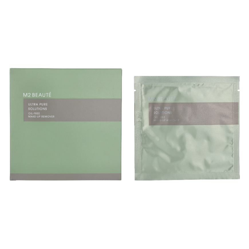 M2 Beaute Oil-Free Make-Up Remover - Sachets 7 pcs