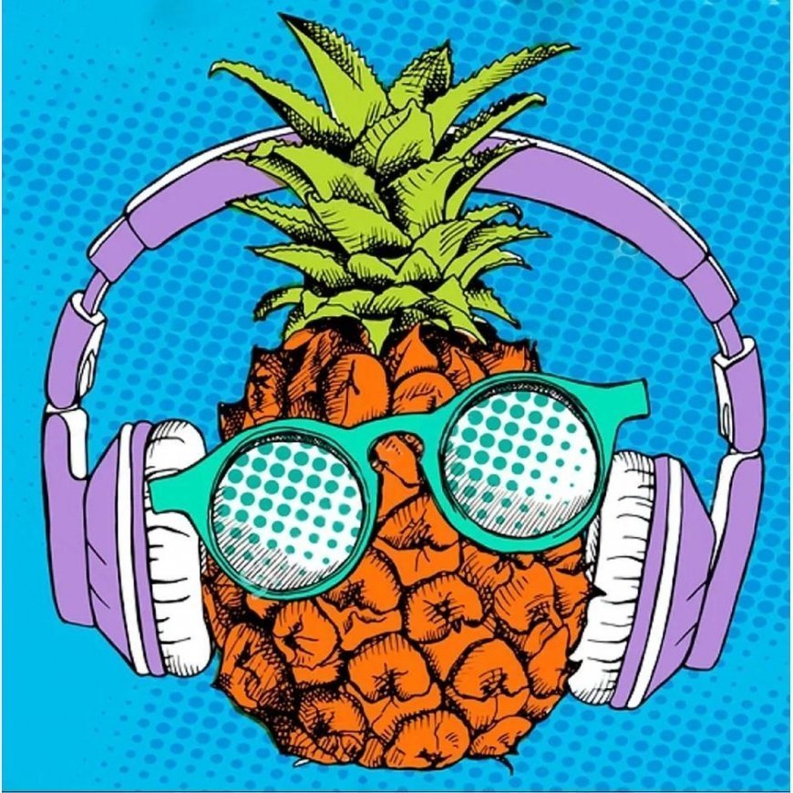 Beldizart Pineapple Joy 20*20 WD3037