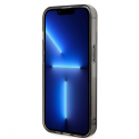 Dėklas Karl Lagerfeld KLHMP15SHFCKNOK iPhone 15 6.1" juoda|juodas hardcase IML Ikonik MagSafe