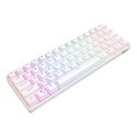 Royal Kludge RK61 TKL Keyboard | 60%, Hot-swap, Red Switches, US, white Royal Kludge RK61 TKL Keyboard | 60%, Hot-swap, Red Switches, US, white