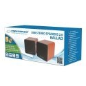 Computer speakers Stereo speakers Esperanza