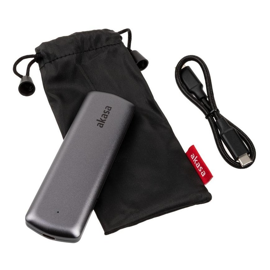 Akasa Portable M.2 SATA/NVMe SSD į USB-C 3.2 Gen 2 – 4