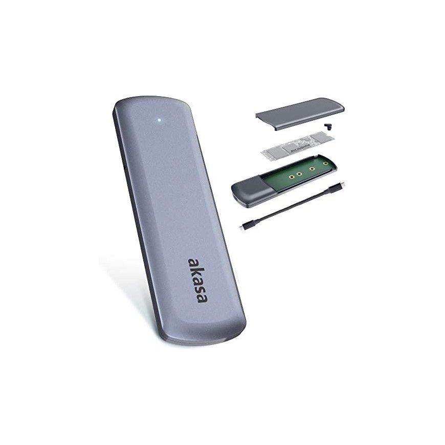Akasa Portable M.2 SATA/NVMe SSD į USB-C 3.2 Gen 2 – 5