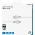 Deltaco HU-30A-R HDMI-kaapeli 3 m HDMI-tyyppi A (vakio) Valkoinen Deltaco HU-30A-R HDMI-kaapeli 3 m HDMI-tyyppi A (vakio) Valkoinen