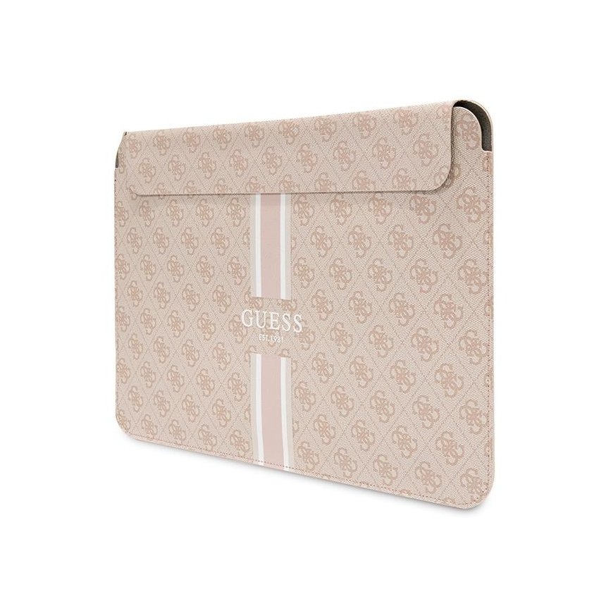 Case Guess laptop bag GUCS14P4RPSP pink Sleeve 4G Stripes – 5