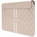 Dėklas „Guess“ krepšys nešiojamam kompiuteriui GUCS14P4RPSP rožinė Sleeve 4G Stripes Dėklas „Guess“ krepšys nešiojamam kompiuteriui GUCS14P4RPSP rožinė Sleeve 4G Stripes