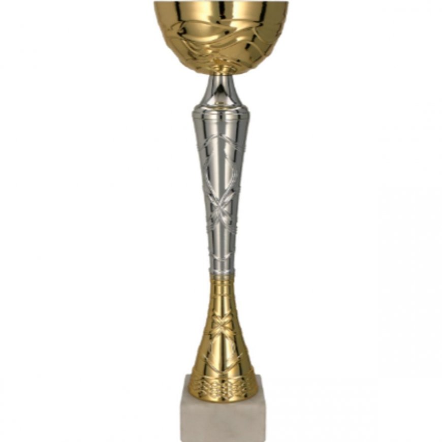 Detal Auksinis-sidabras metalinis puodelis TUMA S – 4