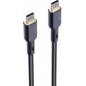 Aukey Cb-kcc102 kevlarowy kabelis usb c - usb c | 1,8 m | 5a | 100w pd | 20v Aukey Cb-kcc102 kevlarowy kabelis usb c - usb c | 1,8 m | 5a | 100w pd | 20v