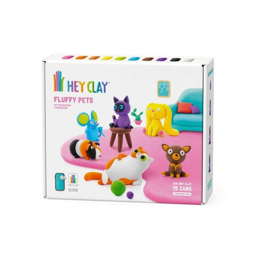 TM Toys Hey Clay Plasticine Fluffy animals – 2
