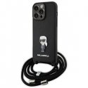 Karl Lagerfeld KLHCP15XSASKNPSK Hard Case Aizmugurējais Apvalks Priekš Apple iPhone 15 Pro Max Karl Lagerfeld KLHCP15XSASKNPSK Hard Case Aizmugurējais Apvalks Priekš Apple iPhone 15 Pro Max