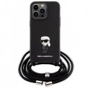 Karl Lagerfeld KLHCP15XSASKNPSK Hard Case Aizmugurējais Apvalks Priekš Apple iPhone 15 Pro Max Karl Lagerfeld KLHCP15XSASKNPSK Hard Case Aizmugurējais Apvalks Priekš Apple iPhone 15 Pro Max