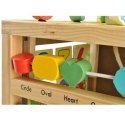 Kruzzel Wooden pusher - Educational cube 22606 Kruzzel Wooden pusher - Educational cube 22606