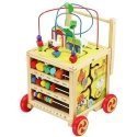 Kruzzel Wooden pusher - Educational cube 22606 Kruzzel Wooden pusher - Educational cube 22606