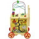 Kruzzel Wooden pusher - Educational cube 22606 Kruzzel Wooden pusher - Educational cube 22606