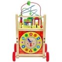 Kruzzel Wooden pusher - Educational cube 22606 Kruzzel Wooden pusher - Educational cube 22606