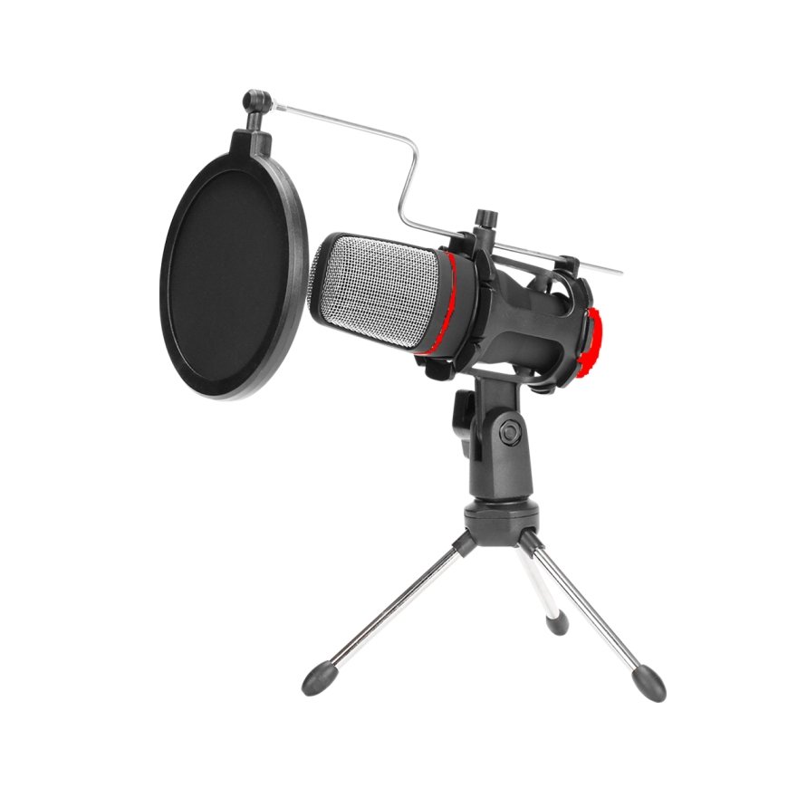 Marvo MIC-02 mikrofonas Juoda, Sidabras Studijos mikrofonas