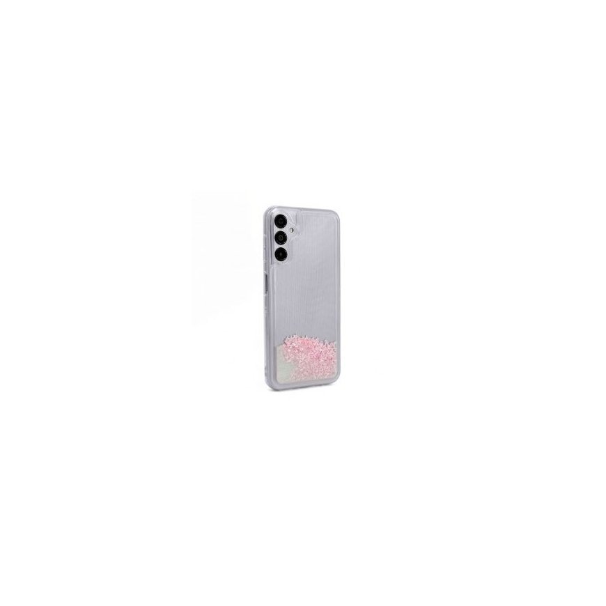 iLike Samsung Galaxy A14 5G Silicone Case Water Glitter Pink