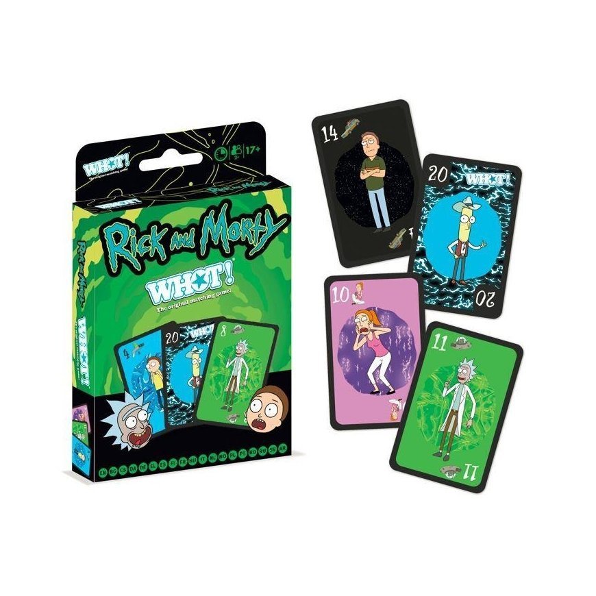 Winning Moves Rick and Morty's winning moves WHOT! – 2