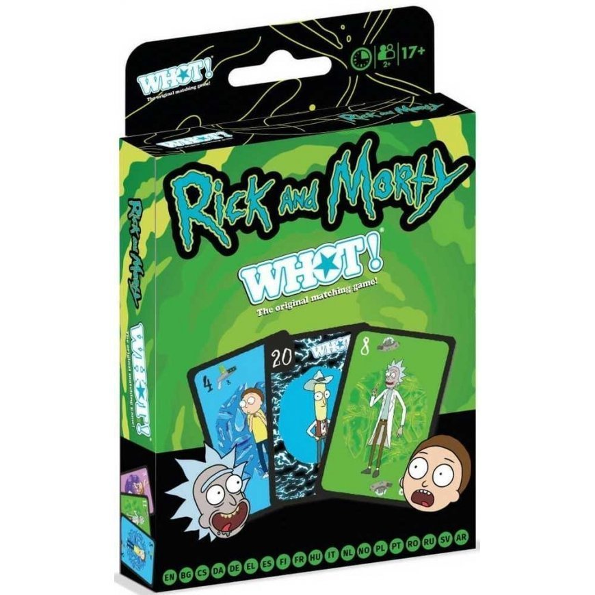 Winning Moves Rick and Morty's winning moves WHOT! – 5