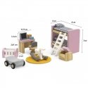 Viga Toys Dollhouse furniture set for children's room, VIGA PolarB Viga Toys Dollhouse furniture set for children's room, VIGA PolarB