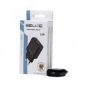 Beline Įkroviklis jungiama į tinklą 25W GaN USB-C PD 3.0 bez kabla, juoda