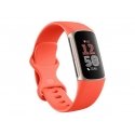 Fitbit Charge 6 Smart Watches, Coral, Champagne Gold Fitbit Charge 6 Smart Watches, Coral, Champagne Gold