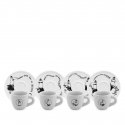 4 espresso tasīšu komplekts BIALETTI CAROUSEL Porcelāns 4x 50 ml Balts 4 espresso tasīšu komplekts BIALETTI CAROUSEL Porcelāns 4x 50 ml Balts