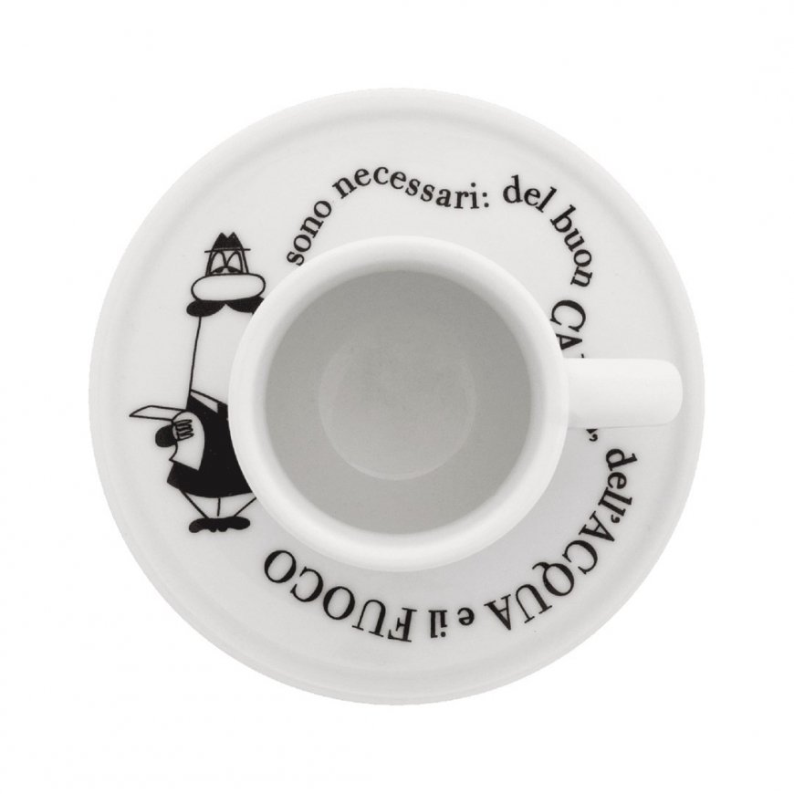 4 espresso tasīšu komplekts BIALETTI CAROUSEL Porcelāns 4x 50 ml Balts – 4
