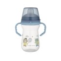 Canpolbabies CANPOL BABIES gertuvė su silikoniniu snapeliu, FirstCup BONJOUR PARIS, 6mėn+, 250ml, mėlyna, 56/613_blu Canpolbabies CANPOL BABIES gertuvė su silikoniniu snapeliu, FirstCup BONJOUR PARIS, 6mėn+, 250ml, mėlyna, 56/613_blu