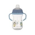 Canpolbabies CANPOL BABIES drinking bottle with silicone spout, FirstCup BONJOUR PARIS, 6m+, 250ml, blue, 56/613_blu