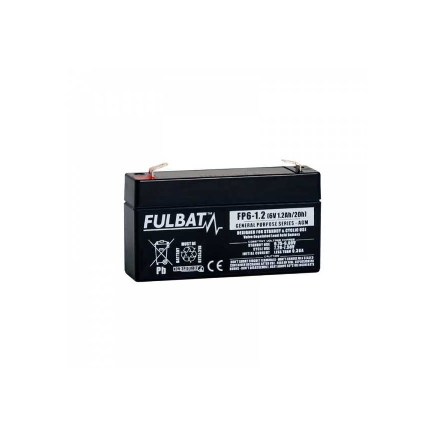 VRLA Battery 1.2 Ah 6V