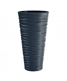 Prosperplast Flower pot with insert Sand Slim DPSA400 anthracite