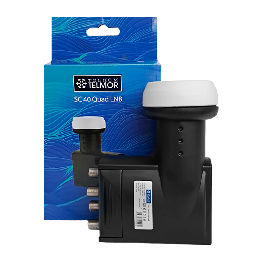 SC-40 LNB Quad Telkom Telmor converter – 4