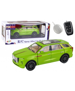 Lean Cars Aluminum RC Car Model 1:24 C Color Green