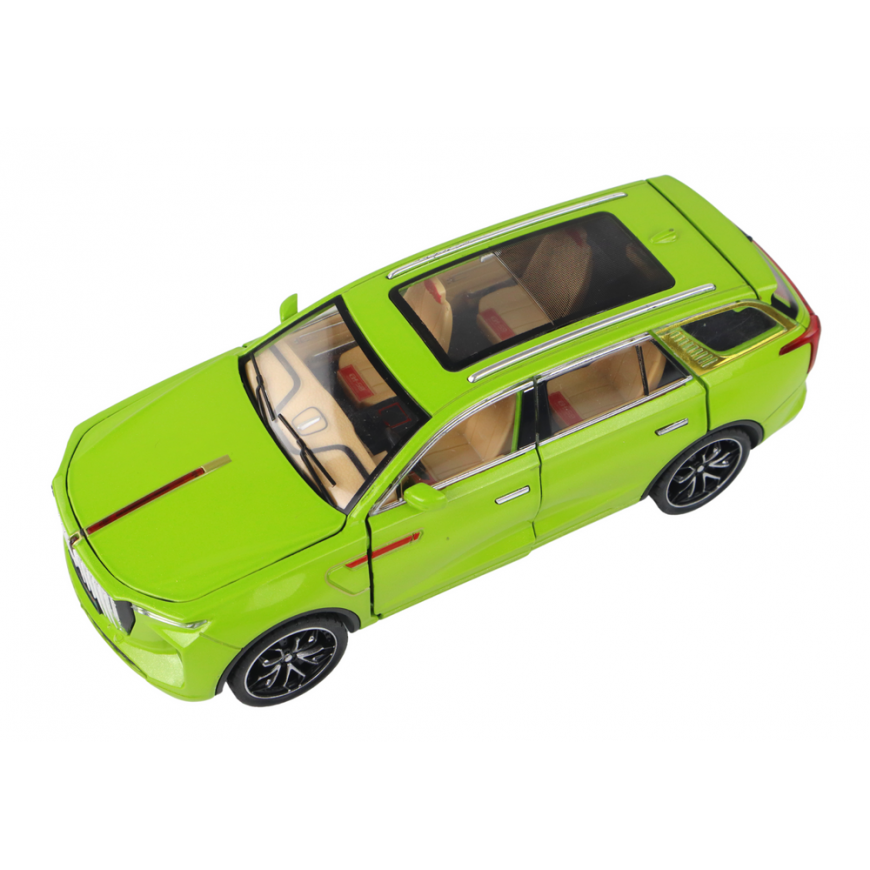 Lean Cars Aluminum RC Car Model 1:24 C Color Green – 3