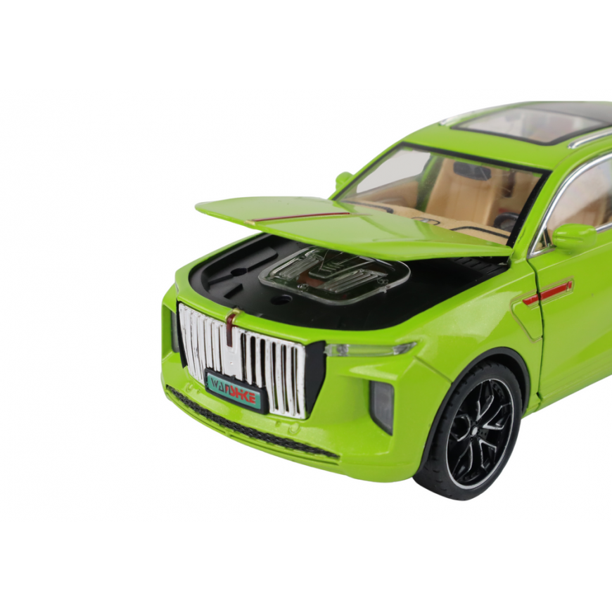 Lean Cars Aliuminio RC automobilio modelis 1:24 C Spalva Žalia – 5