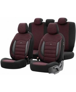 Set of car seat covers Otom Sport Plus 103 burgundy nz