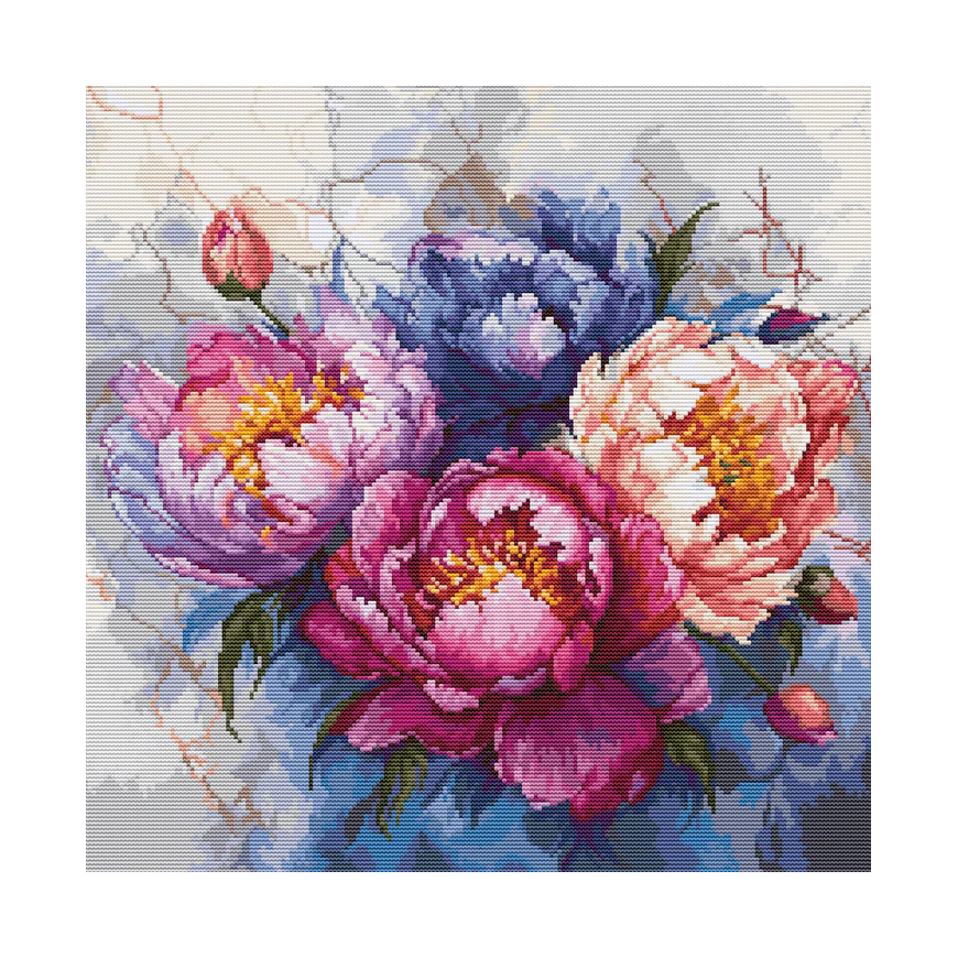 luca S King of Flowers 32x32cm SB7027