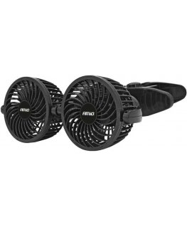 Wentylator wiatrak car with clip 24v amio-03013