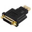 Deltaco DP-DVI гендерный адаптер 20-pin ha DL DVI-D Черный Deltaco DP-DVI гендерный адаптер 20-pin ha DL DVI-D Черный