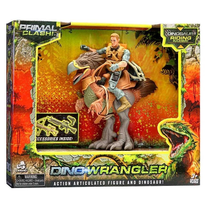 PRIMAL CLASH Kaubojus su dinozauru