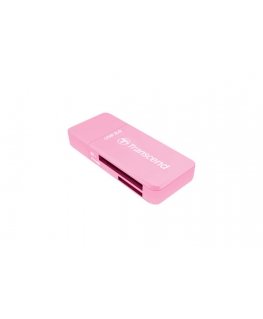 Transcend RDF5 kortinlukija USB 3.2 Gen 1 (3.1 Gen 1) Type-A Vaaleanpunainen