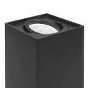 Ceiling light Maclean Surface halogen spotlight GU10 MCE426 B, color black, 80x80x115mm, square, aluminum Ceiling light Maclean Surface halogen spotlight GU10 MCE426 B, color black, 80x80x115mm, square, aluminum